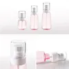 30ml 60ml 80ml 100mlクリアピンクブルー30ml-100ml upgボトルプラスチック噴霧器のピットペットペットペットペットペットボトル旅行払い戻し可能香水容器