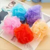 Multicolour Bath Ball Douche Body Bubble Exfoliate Peck Spons Mesh Net Ball Cleaning Bathroom Accessoires Huisbenodigdheden WX9-444