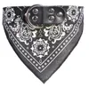 Pies Trójkąt Ślinę Ręcznik Szczeniak Szyrek Salwowy Bandana Z Skórzanym Collar Neckerchief Regulowany Szczeniak Kot Szalik 5 Rozmiary EEO333