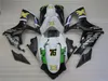 Wtrysk Coraz Kit dla Suzuki K6 GSX-R 600/750 06 07 Biały Czarny Lucky Strike Fairings Set GSXR600 GSXR750 2006 2007 CF89