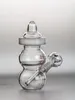 Novos Fab Egg Baby Bottle Oil Rigs cachimbo de água bongs de vidro com difusor pinholes com juntas de 14,5 mm de qualidade resistente vidro dab rigs