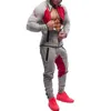 Herrbyxor herr bodybuilding gymträning jogger sport atletisk smal passform tröjor män chandal hombre bär djur2329