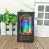 Holographic Tarot Board Game 78 PCSSet Shine Waite Tarot Cards Game ChineseEnglish Edition Tarot Board Game For FamilyFriends3632140