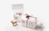 11.4x6x6.5cm House Shapecke Embalagem Doces BissCuits Pastelaria Caixa de Cozimento Caixa de Embalagem100pcs / lote