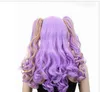 Бесплатная доставка+++ + +Harajuku Радуга парик косплей партии аниме Лолита девушка парик