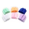 25x25cm vierkante zachte microfiber handdoek auto reiniging wassen schone doek microfiber zorg handdoeken huis schoonmaken 5pcs