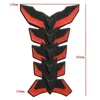 Carbon Fiber 3D motorcykel Tank Pad Anti-Scratch TankPad Oljegas Protector Sticker för Honda Kawasaki Yamaha Suzuki