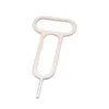 SIM-kaartlade Ejector Eject PIN KEY REMOPOBLIEUS Tool voor iPhone 5 6 6 S 7 Plus 8 XR Huawei P8 Lite P9 Xiaomi Oppo 10000pcs / lot