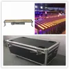 4 Stück mit Flightcase, wasserdicht, 18 x 15 Watt, RGBWA, 5-in-1-Wandfluter, LED-Außenleuchten, IP65, DMX512, LED-RGBWA-Wandfluter, 15 W