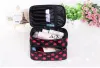 Make-up Kosmetiktaschen Kulturbeutel Retro Dot Beauty Wash Case Organizer Halter Handtasche für Reisen Kostenloser Versand