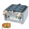 Qihang_top Alta Eficiencia Comercial eléctrica pescado Taiyaki Wafflera Máquina Corea del pescado galleta Hacer Venta