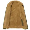 Dimusi Winter Bomber Män Flygvapen Pilot MA1 Varm Man Fur Collar Army Tactical Mens Jacket Storlek 5XL, PA061 C18111301