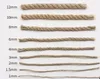 Decorative rope, linen, knitting material, tag, packaging, binding, thin rope, hand-made hemp rope, DIY hemp rope.