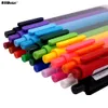 20 PCS 20色混合塗装ボールペンペンチップ05mm大容量インクメイソフトとプラスチック製の作家ギフトペンパック