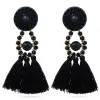 Hocole Brincos Femmes Marque Boho Drop Dangle Fringe Boucle D'oreille Vintage Ethnique Déclaration Gland Boucles D'oreilles De Mode Bijoux Charmes 20 paires