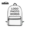 Women's Food Bag Small Lunch Bags Print Your Own Logo Photo Lunchbox For School Children Customize Design Cooler Bags For Students Lancheira