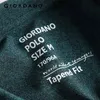 Giordano Men Lion Shirt Spande Elasty Men Mass Mass Summer Mens Tops Camisa Masculina2876769