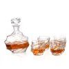 #25 Whisky Glass 1 Set 1 Pcs Glass Bottle Decanters 750 Ml UPS Express 6 Pcs Cup High Quality Safety Box