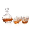 #25 Whisky Glass 1 Set 1 PCS Glass Bottle Decanters 750 Ml UPS Express 6 PCS Cup Högkvalitativ säkerhetslåda