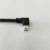 Cavo di prolunga dati USB 2.0 A maschio a 90 gradi Mini B 5 pin ad angolo retto