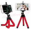 3 COL Elastyczny uchwyt na statyw do telefonu komórkowego kamera samochodowa Universal Mini Octopus Gąbka Stojak Selfie Selfie Monopod Montarz z klipsem 8826624