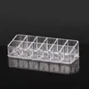 Clear Acrylic 12 Container Showing Shelf Nail Polish Cosmetic Lipstick Pen Storage Display Stand Rack FAST SHIPPING F1233