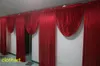 3M high*6m wide swags wedding stylist designs backdrop Party Curtain drapes Celebration Stage Performance Background backcloth draps