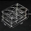 Acrylic display clear stand shelf holder base vape rack box show case for 6pcs 60ml bottles eliquid e juice bottle DHL