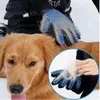 Gant de toilettage doux pour animaux de compagnie Gants de brosse pour animaux de compagnie efficaces pour chats chiens cheval une paire outil de massage amélioré à cinq doigts