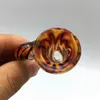 Wig Wag glazen kom met handvat kleurrijke 14 mm 18 mm Bong kommen tabakswerkstukken Rookaccessoires voor waterpijpen DAB -rigs