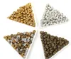 300PCS/lot alloy Antique Bronze/Silver/Gold UFO Shape Spacer Beads charms For Jewelry Making 6mm