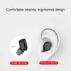 X11 Mini cuffia auricolare Bluetooth senza fili Singolo auricolare portatile con microfono Scatola di ricarica auricolare sportivo universale per iPhone Samsung