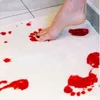 Ny kreativ blodig badmatta glidande badrum produkter badrum accessorise badrum mattan mat för bad