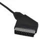 Cabo scart de 1.8m, 6 pés, para sega mega drive 2 md2 genesis 2, durável, rgb, áudio e vídeo, cabo av, dhl, fedex, ups, frete grátis