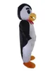 2018 rabatt fabriksförsäljning en tunn pingvin maskot kostym med en röd slips för aldut att bära