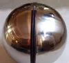 2018 BDSM SM Seksspeeltjes Game Luxe Roestvrijstalen Slavenhelm Gesloten Lron Locking Collar Mirror Gepolijste Halsring