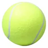 Pelota de tenis para perros de 95 pulgadas, juguetes gigantes para mascotas, juguete para masticar perros, pelota de juguete Mega Jumbo para niños, suministros de entrenamiento para perros 6305779