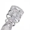 Diamond Knot Quartz Nail Double Stack Stacker 10mm 18mm 14mm Maschio Femmina Design elegante No Carb Cap Gift Club Dad Rig 409