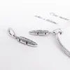 Charms DIY New Collection Wholesale Authentic 925 Sterling Silver Spiritual Feather Pendant Pandora Charm Fits For Bracelet 397216