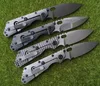 St Outdoor Gear SMF-mapp Titanhandtag D2 Blade Kopparbrickor Taktisk vikkniv Jaktöverlevnadskniv EDC Self Defense Tools