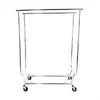 2018 Gratis verzending Groothandel Heavy Duty Steel Double-Bar Garment Rack Hange Storage Houders Racks