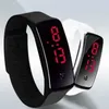 2018 hot sal groothandel nieuwe mode sport led horloges snoep jelly mannen vrouwen siliconen rubber touchscreen digitale horloges armband polshorloge