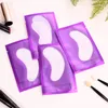 6 colors Eyelash Silk Eye Pads Under Eye Patch Eye Mask Patches Eyelash Extension Surface Eyelashes Paper Lsolation Pad Make Up Tools