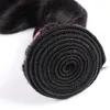 10a Virgin Brazylijska fala ciała Mink Włosy Pakiety Weave nieprzetworzone ludzkie włosy Weft 1b Naturalne czarne przedłużenie 3 sztuk/działka falista fryzura Forawme