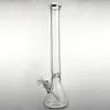 Rookpijpen 9 mm Glas Dik Bong Super zware Big Tall Water Bongs 20 All Clear Beaker Base Pipes Super Heavy Dikke beker Bongq240515