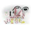 Can Sleeve Eco-friendly Baseball Pattern Can Cooler Neoprene Can Holders 13x10cm 2 Colors Hot Sale wen6787