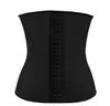 4 Färger Kvinnor Latex Gummi Midja Utbildning Cincher Underbust Corset Body Shaper Shapewear Waist Slimming Belt Shaper S-3XL