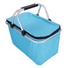Unisex-Kühltasche Isolierte Picknicktasche Einkaufskorb mit Kühlfach Großes Thermo-Hauptfach Brotdosen