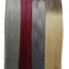 Huid inslag tape extensies grijs 100g Braziliaanse recht haar 40 stuk PU ombre tape in menselijke haarextensions T1B / grijs # 2/613 # 99j