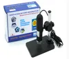 Wholesale-New Portable USB Digital 50 - 1000 X 2.0 MP Microscope Endoscope Magnifier Camera 8 Led FREE SHIPPING